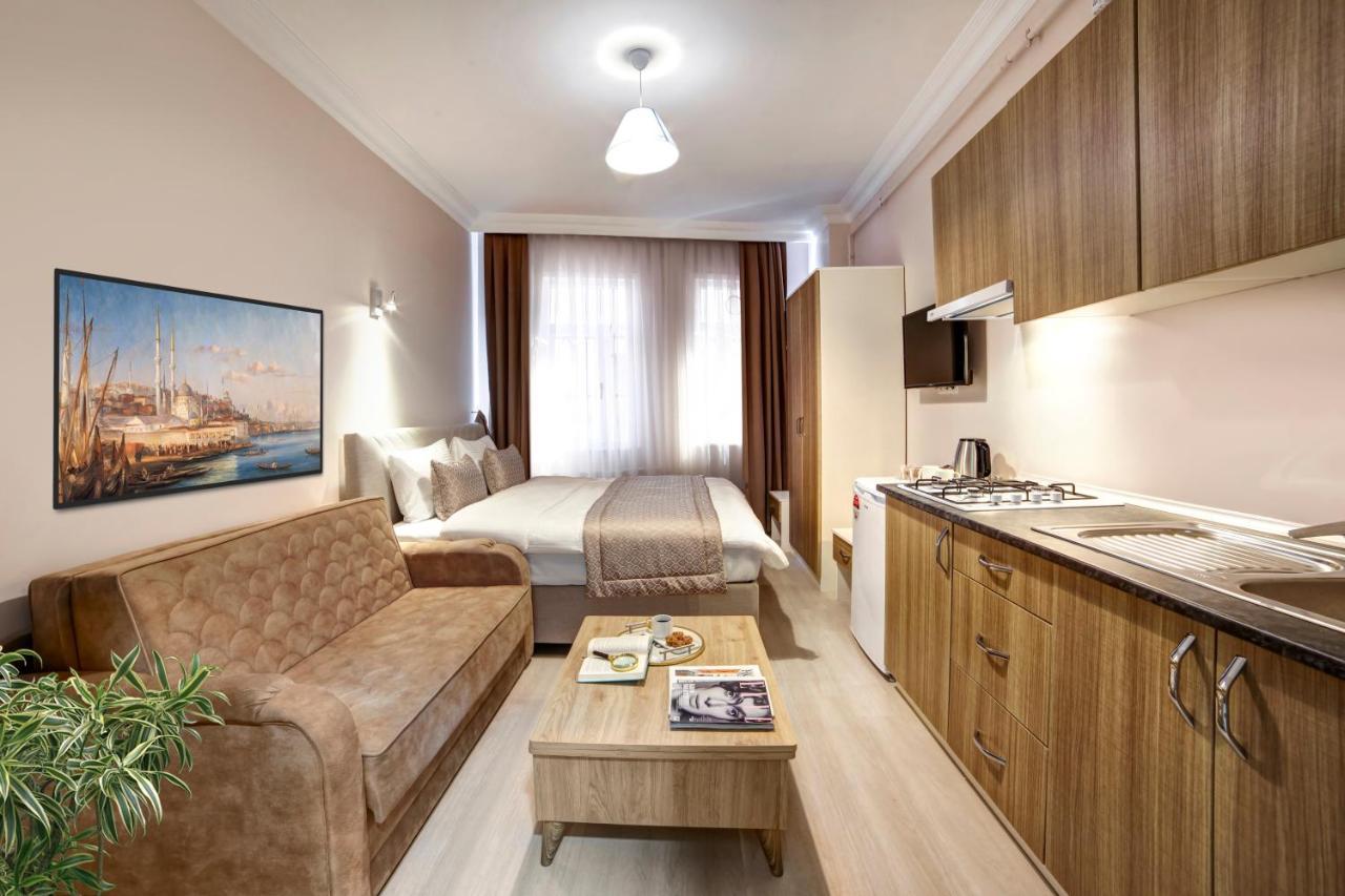 Seven Roses Apart Hotel Istambul Exterior foto